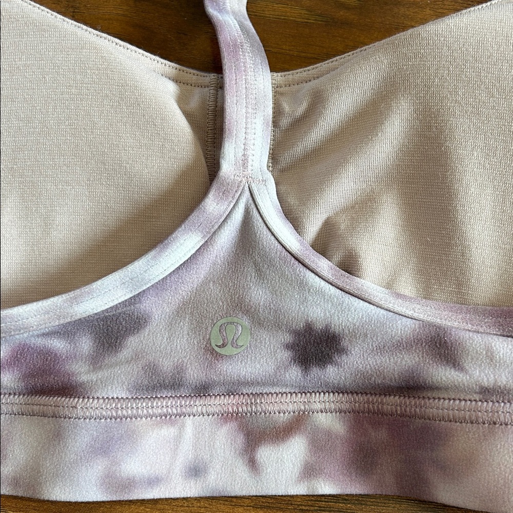 lululemon athletica Lavender Tie-Dye Sports Bra - Picture 4 of 5